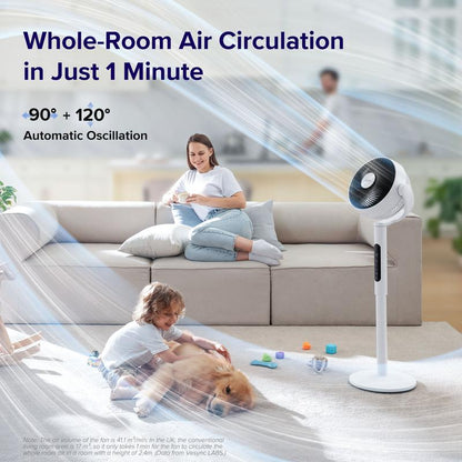 Pedestal Fan 20dB Quiet
