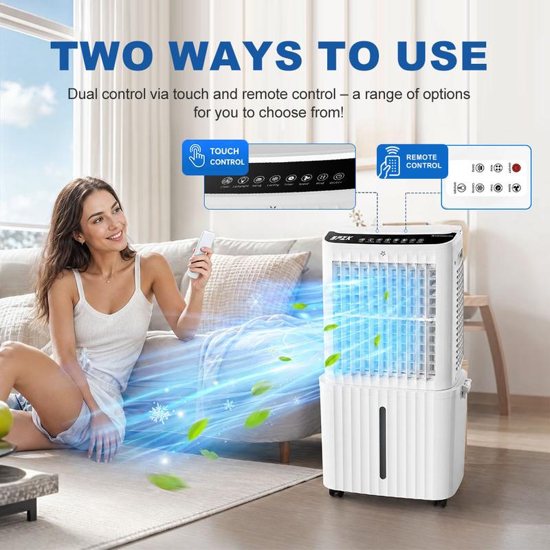 Large Ultra Quiet Portable Tank Air Cooler
